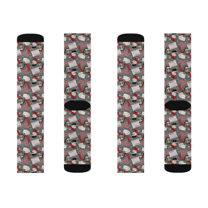 "Did You Do That Yet?" Prison Wife Sublimation Socks