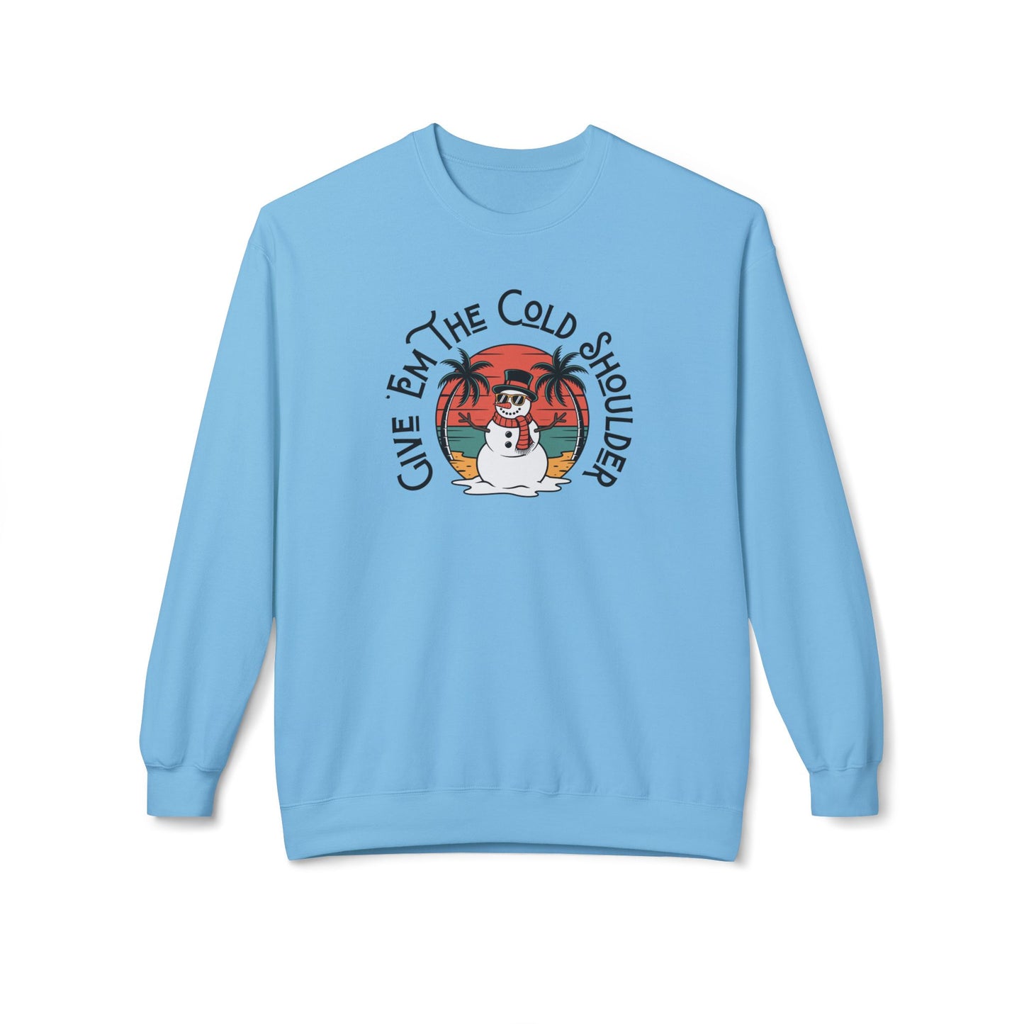 Cold Shoulder Crewneck Sweatshirt