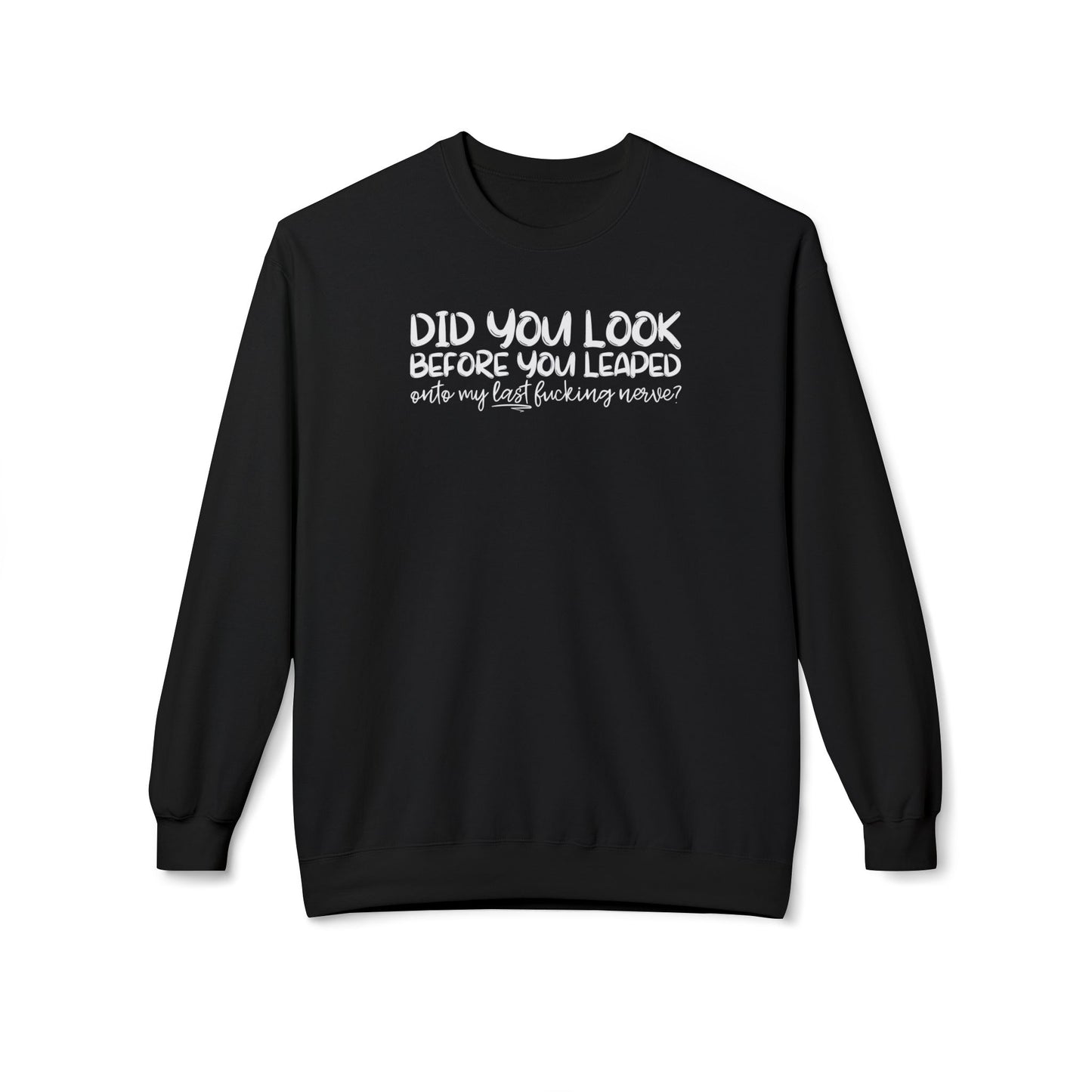 Last Nerve Crewneck Sweatshirt