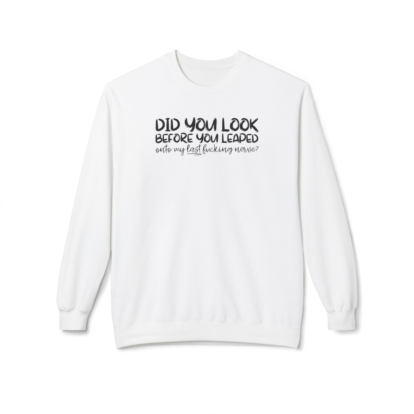 Last Nerve Crewneck Sweatshirt