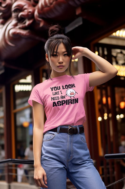 "I Need an Aspirin" Unisex Short Sleeve Tee