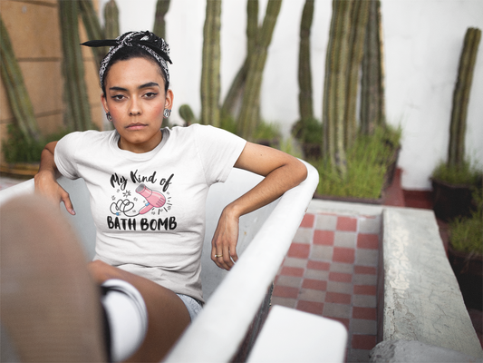 "My Kind of Bath Bomb" Unisex Short Sleeve Tee