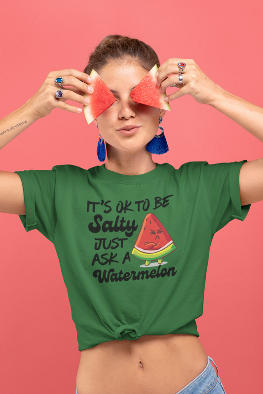 "Salty Watermelon" Unisex Short Sleeve Tee